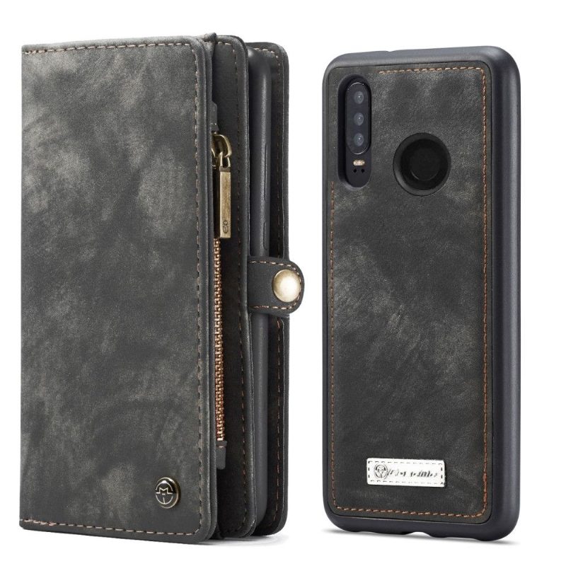 Kuori Flip Case Huawei P30 Lite Hemming Lompakkokuori Irrotettavalla Kuorella