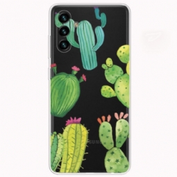 Case Samsung Galaxy A13 5G / A04s Akvarelli Kaktukset