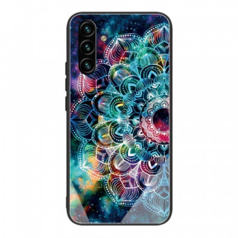 Kuori Samsung Galaxy A13 5G / A04s Mandala Karkaistu Lasi