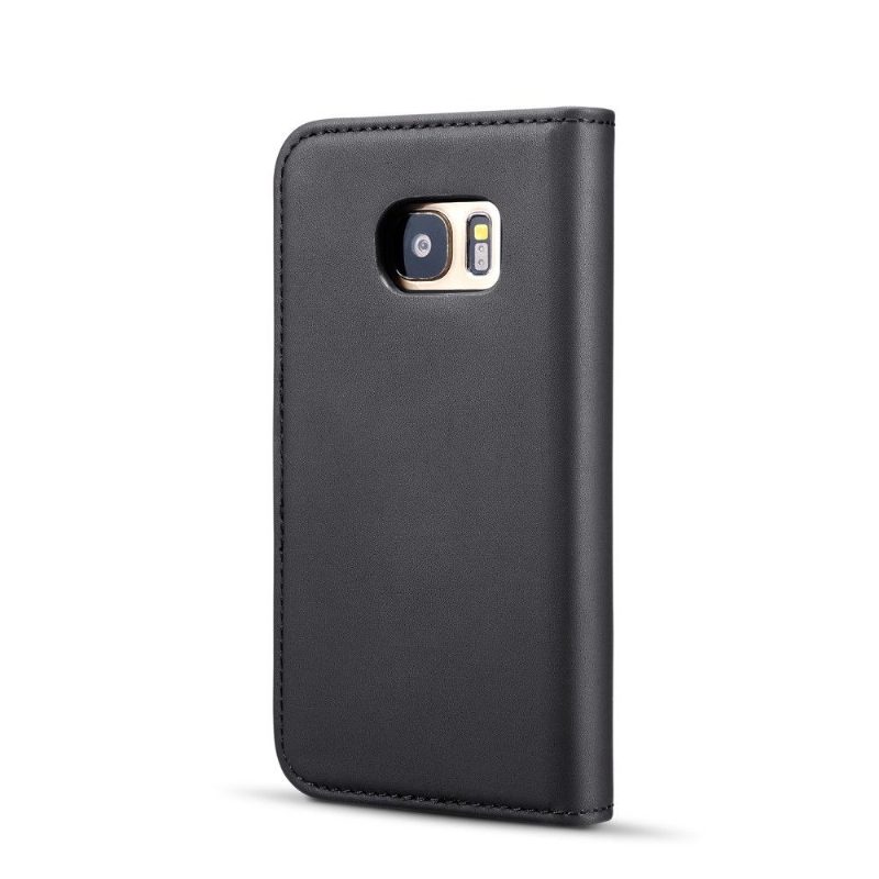 Case Nahkakotelo Samsung Galaxy S7 Nahkaa Irrotettavalla Kuorella