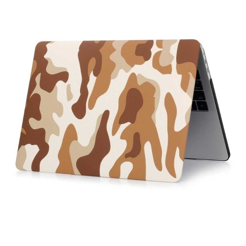 Military Camouflage Macbook Pro 13 / Touch Bar Case - Ruskea