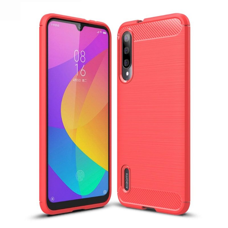 Kuori Xiaomi Mi A3 Hiiliharjattu Geeli