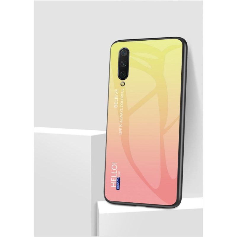 Kuori Xiaomi Mi A3 Värigradienttilasitausta