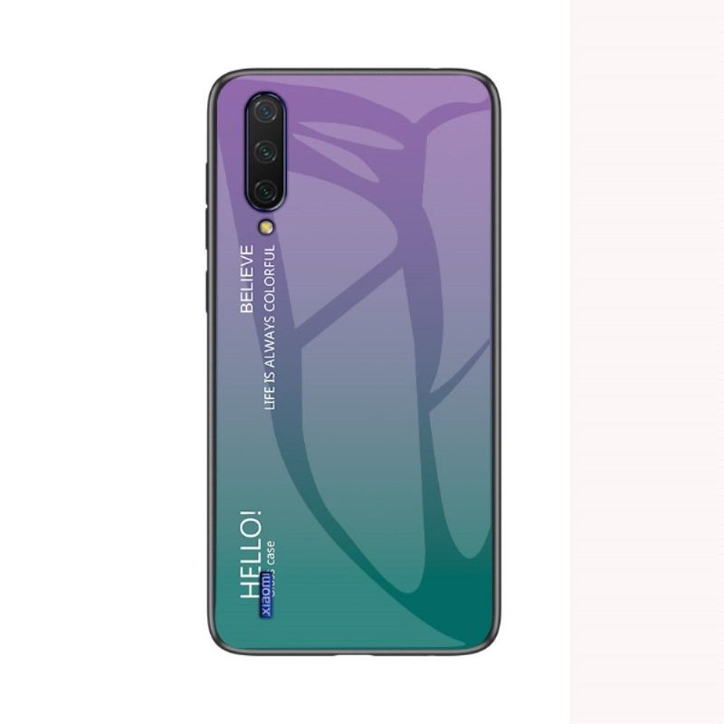 Kuori Xiaomi Mi A3 Värigradienttilasitausta