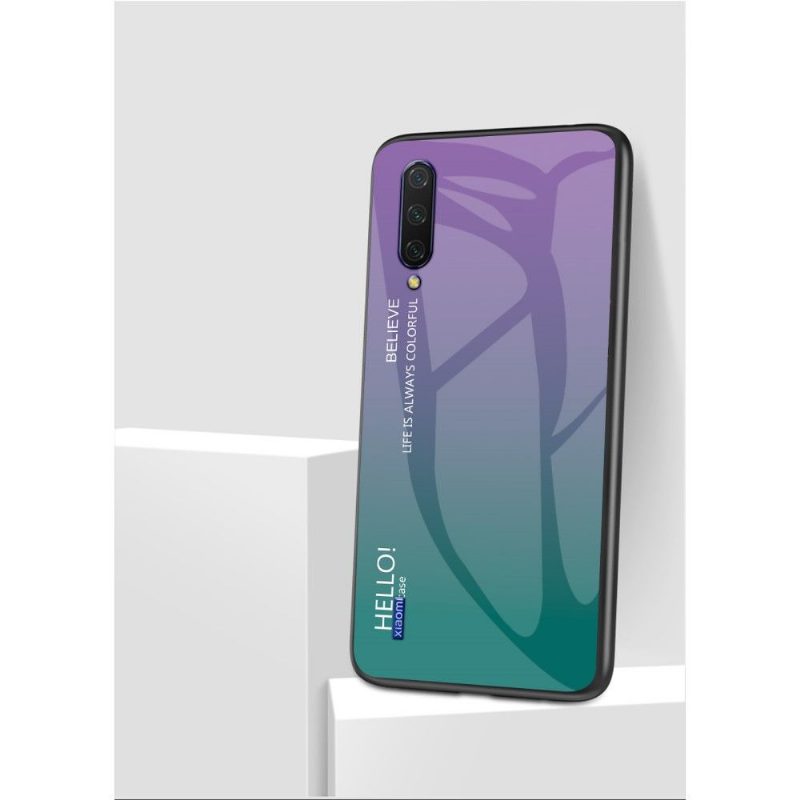 Kuori Xiaomi Mi A3 Värigradienttilasitausta