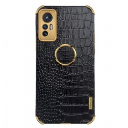 Case Xiaomi 12 Pro Murtumaton Puhelinkuoret Croc-tehoste Renkaalla