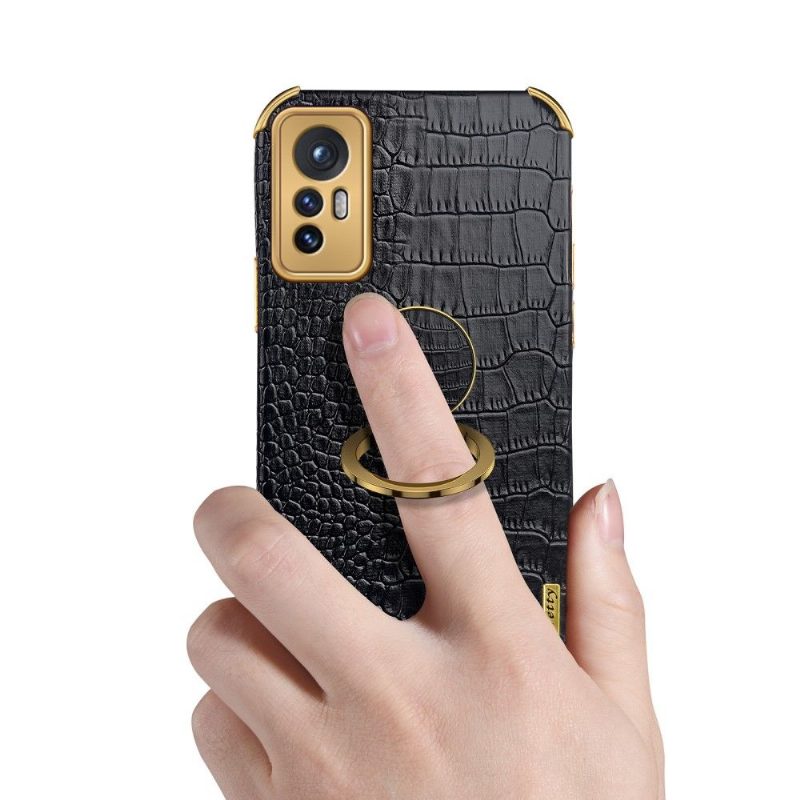 Case Xiaomi 12 Pro Murtumaton Puhelinkuoret Croc-tehoste Renkaalla