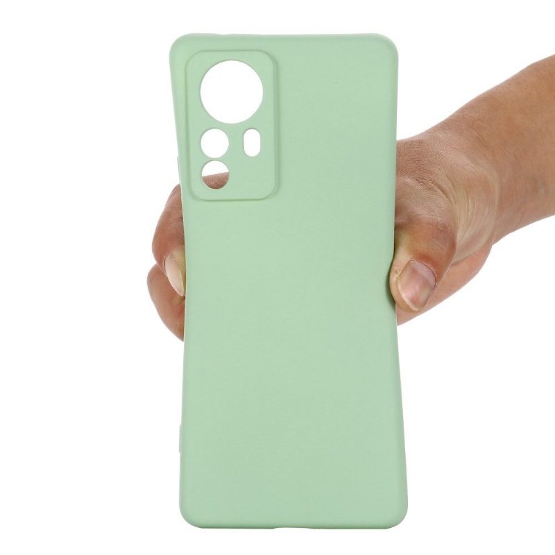 Case Xiaomi 12 Pro Murtumaton Puhelinkuoret Puro Nestemäinen Silikoni