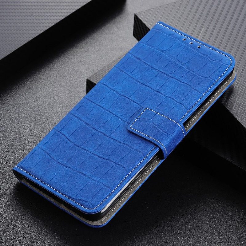 Kotelot Xiaomi 12 Pro Croco Look -ompelu