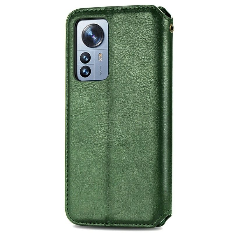 Kotelot Xiaomi 12 Pro Kub Design -korttikotelo