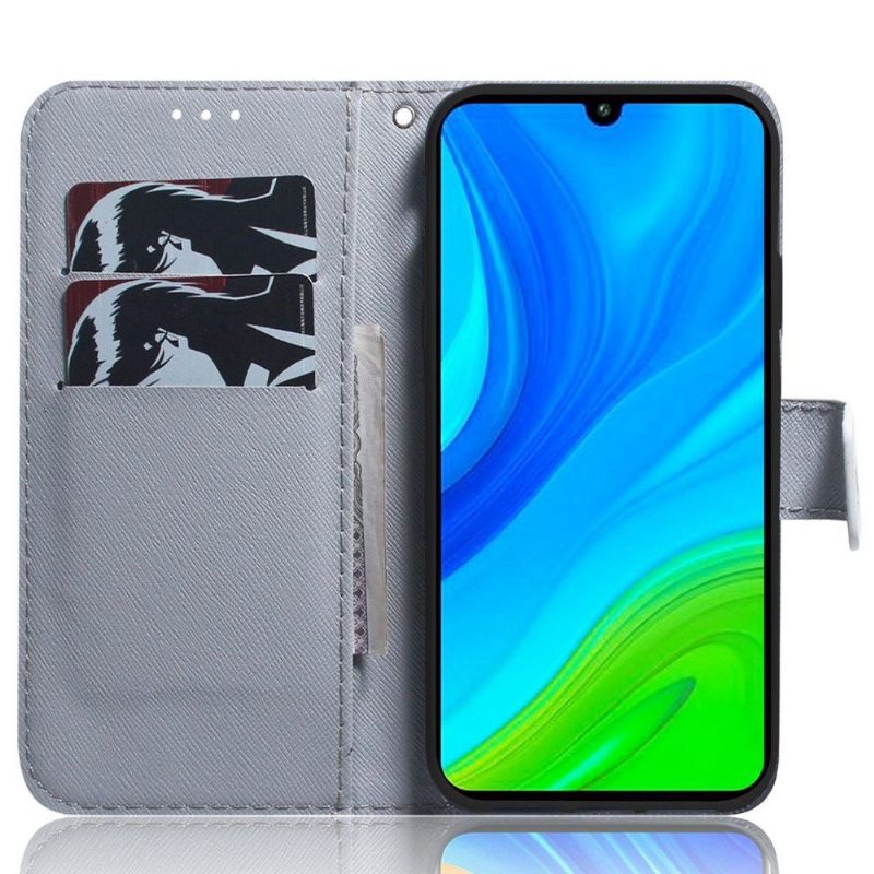 Kotelot Xiaomi 12 Pro Valkoiset Kukat