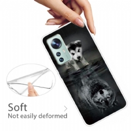 Kuori Xiaomi 12 Pro Hemming Koira Ja Susi