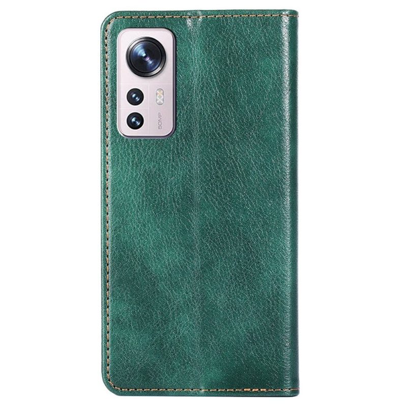 Puhelinkuoret Xiaomi 12 Pro Suojakuori Kotelot Flip Pure Faux Leather