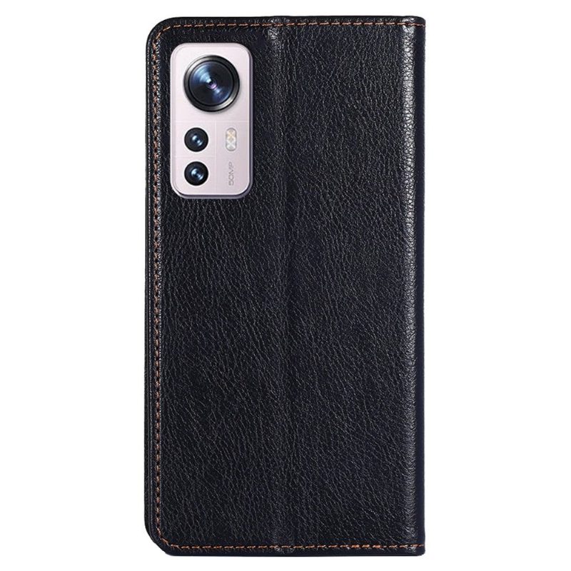 Puhelinkuoret Xiaomi 12 Pro Suojakuori Kotelot Flip Pure Faux Leather