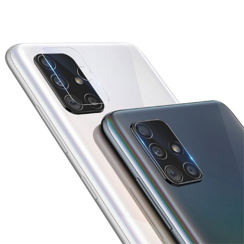 2 Karkaistua Lasia Samsung Galaxy A51 -Objektiiville