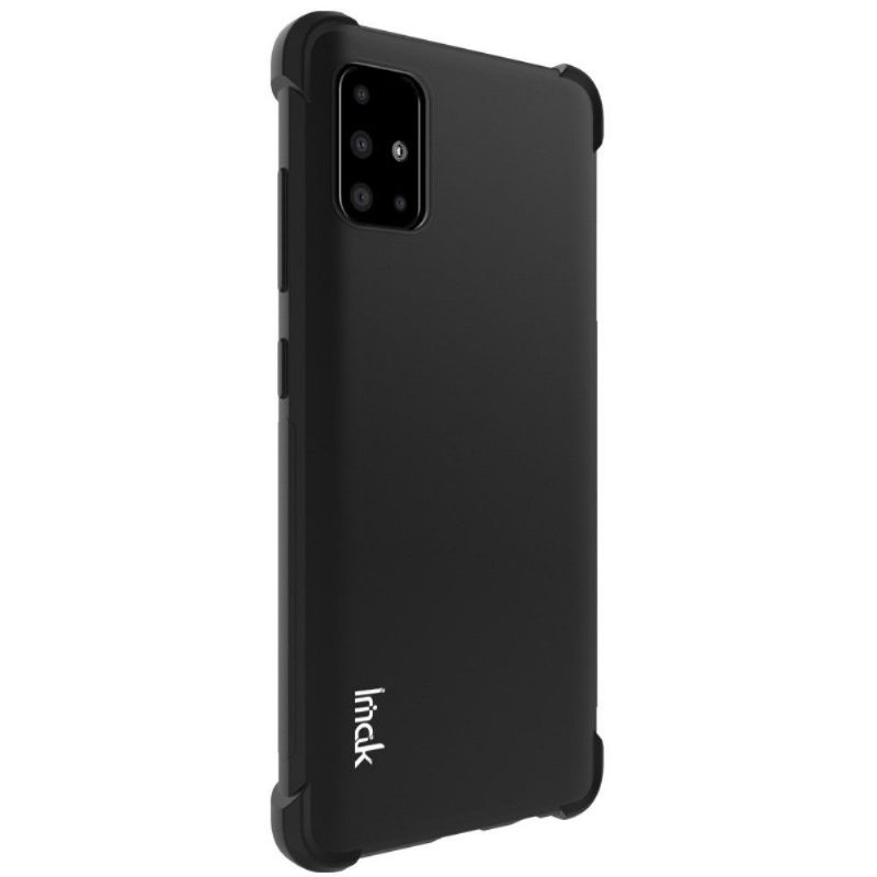 Case Samsung Galaxy A51 Class Protect Iskunkestävä - Metallimusta