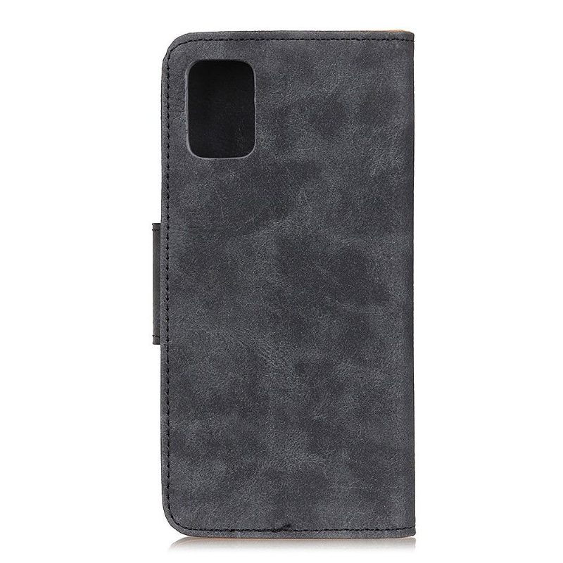 Nahkakuori Samsung Galaxy A51 Hemming Edouard Vintage-keinonahkaa