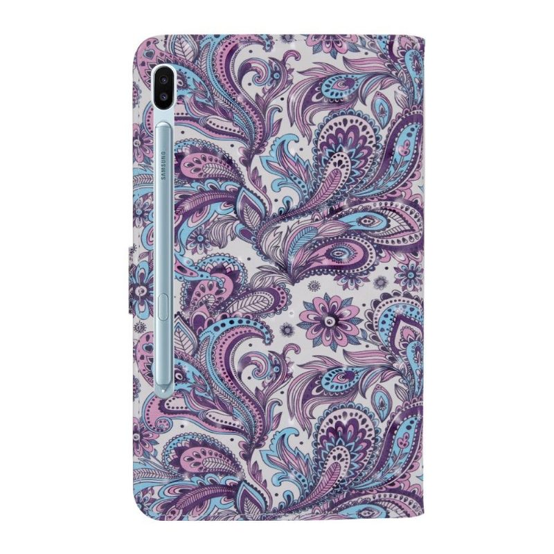 Kotelot Samsung Galaxy Tab S6 Paisley Flower