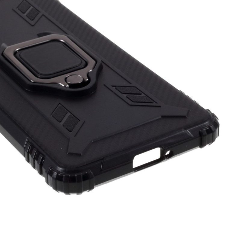 Case Sony Xperia 10 II Carbon Look Tukirenkaalla