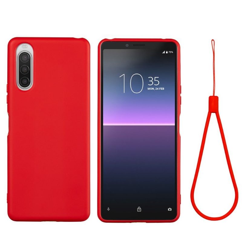 Case Sony Xperia 10 II Puro Nestemäinen Silikoni