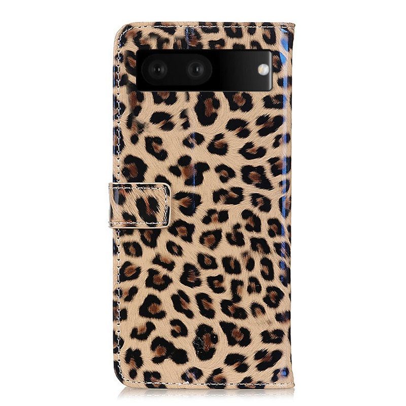 Flip Case Google Pixel 7 Leopardin Ihovaikutus