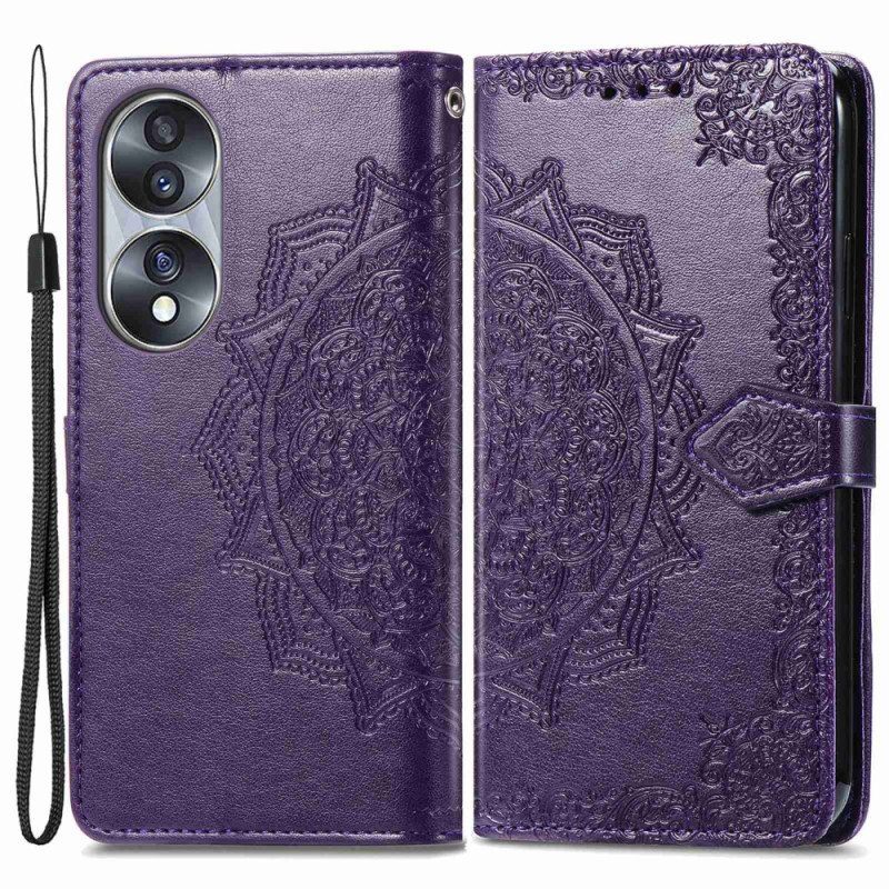 Flip Case Honor 70 Mandala Keskiaika