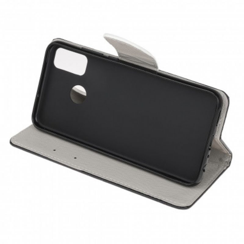 Flip Case Moto G50 Vaarallinen Karhu