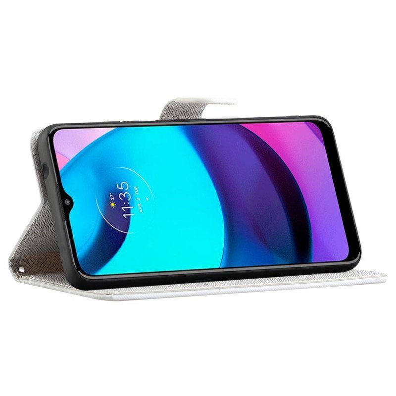 Flip Case Moto G71 5G Suojaketju Kuori Toimitus Thong Cats