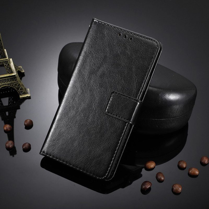 Flip Case OnePlus 10 Pro 5G Näyttävä Keinonahka