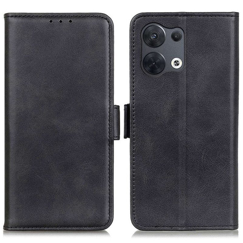 Flip Case Oppo Reno 8 Pro Kaksoislukko