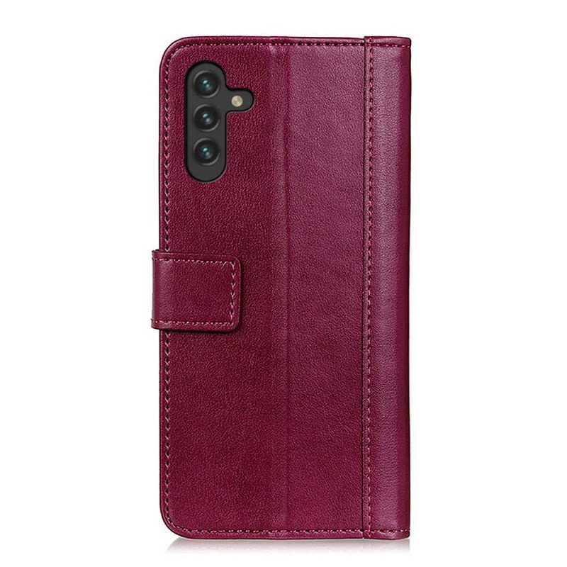 Flip Case Samsung Galaxy A13 5G / A04s Tyyli Nahka Eleganssi