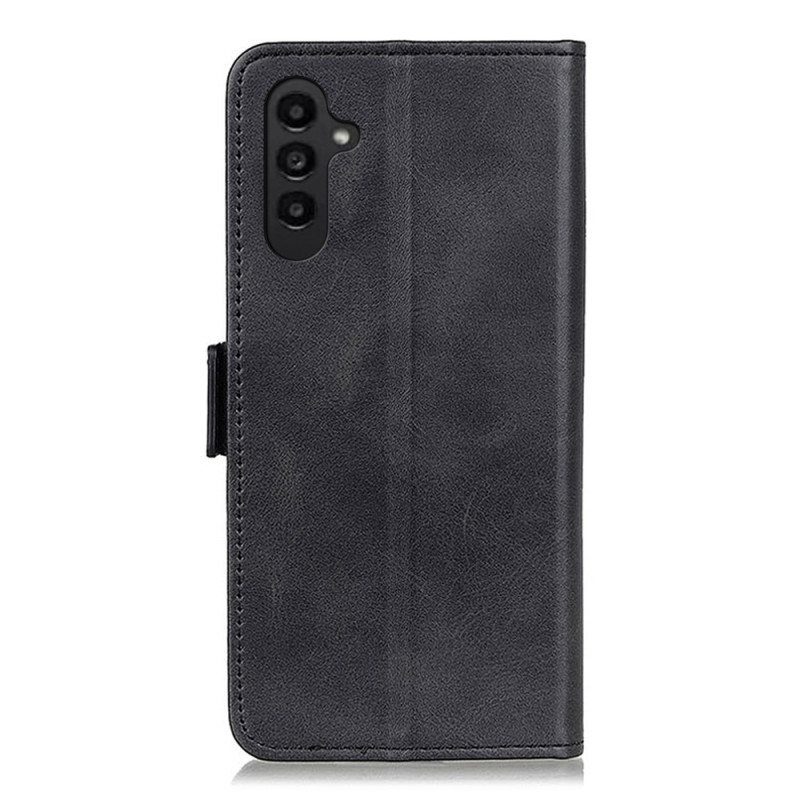 Flip Case Samsung Galaxy A14 / A14 5G Kaksoislukko