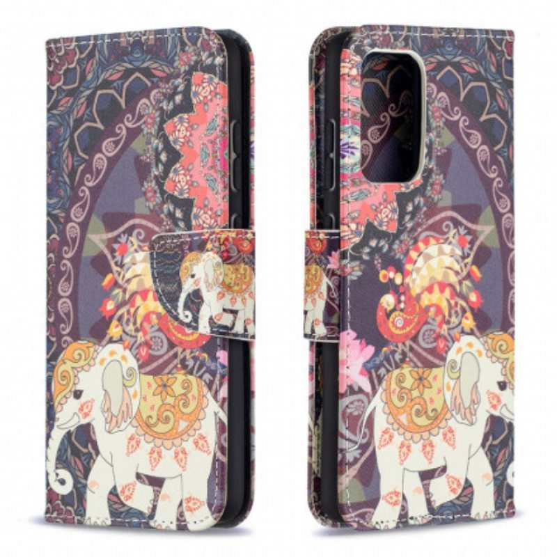 Flip Case Samsung Galaxy A52 4G / A52 5G / A52s 5G Etnisten Norsujen Mandala