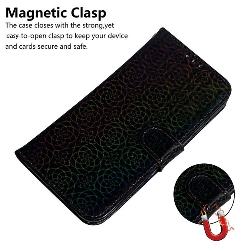 Flip Case Samsung Galaxy S23 5G Disco-tyylinen