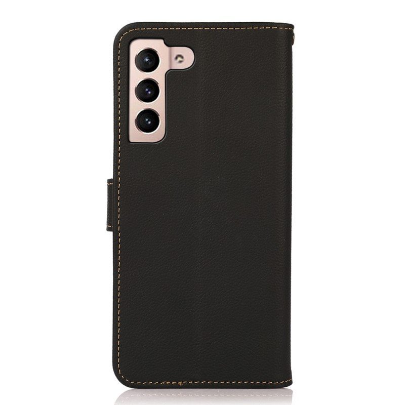 Flip Case Samsung Galaxy S23 5G Khazneh Rfid Aitoa Nahkaa