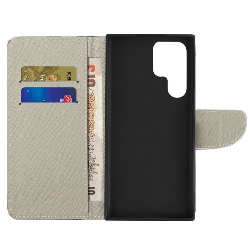 Flip Case Samsung Galaxy S23 Ultra 5G Lontoo