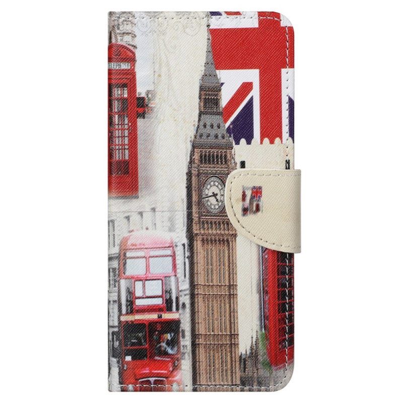 Flip Case Samsung Galaxy S23 Ultra 5G Lontoo