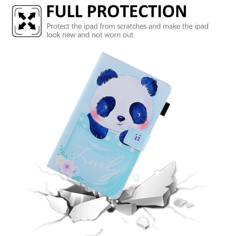 Flip Case Samsung Galaxy Tab A7 Lite Söpö Panda