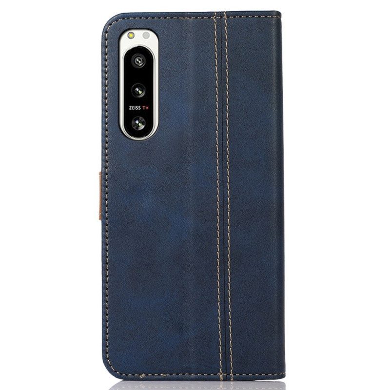 Flip Case Sony Xperia 5 IV Hihnalla