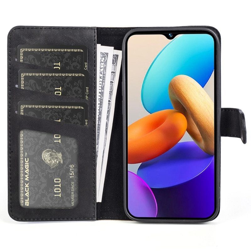 Flip Case Vivo Y35 Wave Nahkatyyli