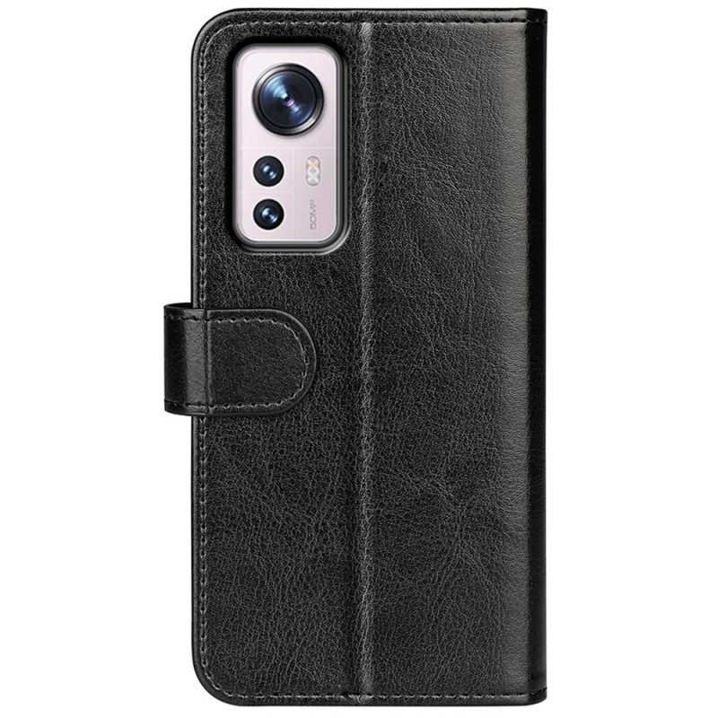 Flip Case Xiaomi 12 / 12X Keinonahka