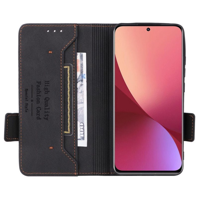 Flip Case Xiaomi 12 / 12X Retro Tyyli