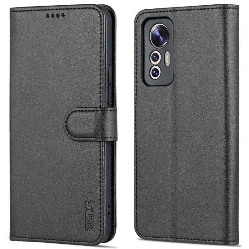 Flip Case Xiaomi 12 Lite Azns Keinonahkaa