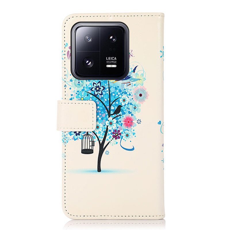 Flip Case Xiaomi 13 Kukkiva Puu