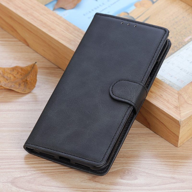 Flip Case Xiaomi Redmi Note 11 / 11S Retro Mattanahkaefekti