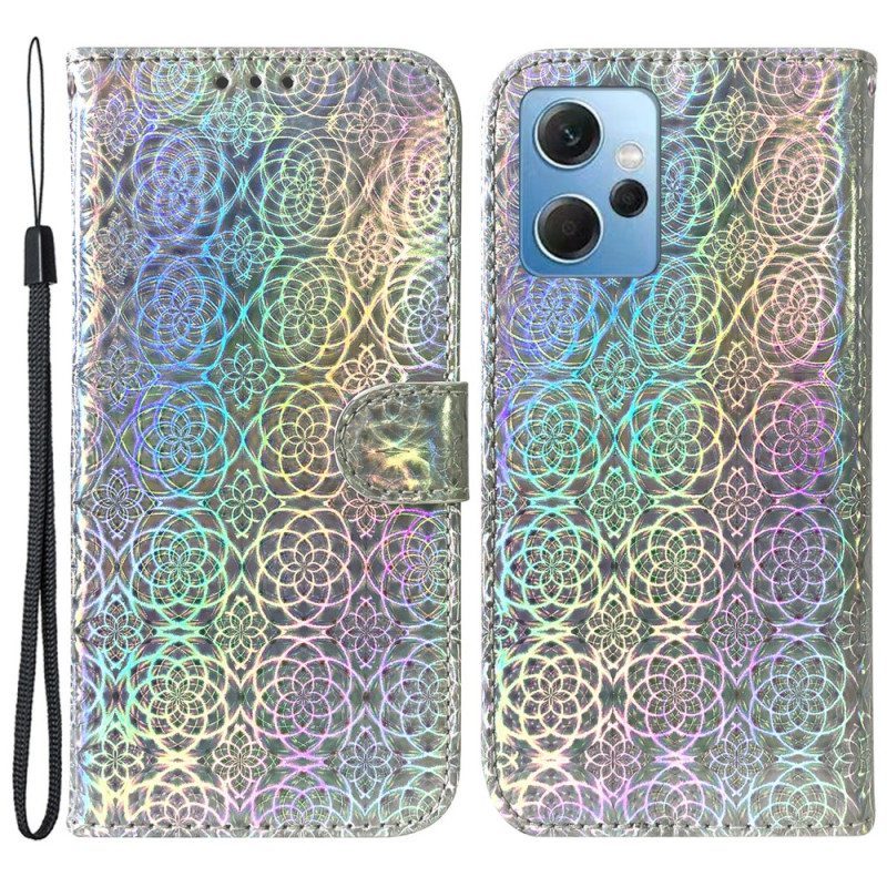 Flip Case Xiaomi Redmi Note 12 4G Disco-tyylinen