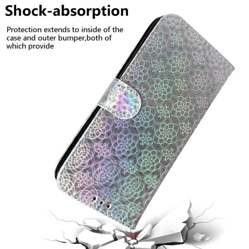 Flip Case Xiaomi Redmi Note 12 4G Disco-tyylinen