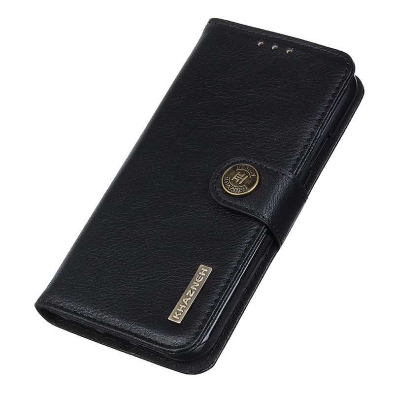 Flip Case Xiaomi Redmi Note 12 4G Keinonahka Retro Khazneh