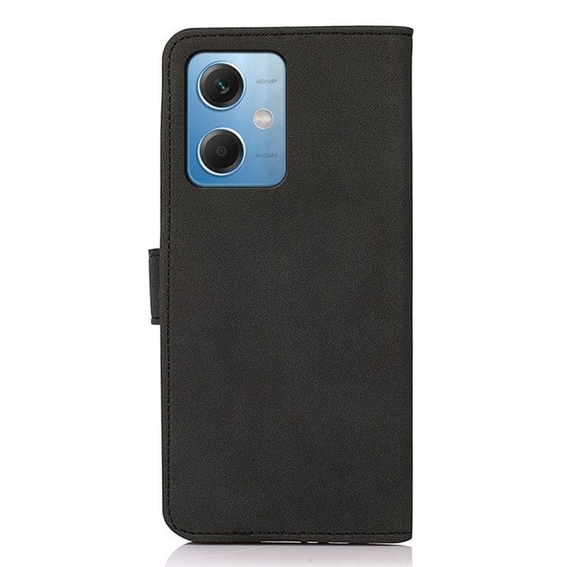 Flip Case Xiaomi Redmi Note 12 5G Khazneh Fashion Leather Effect