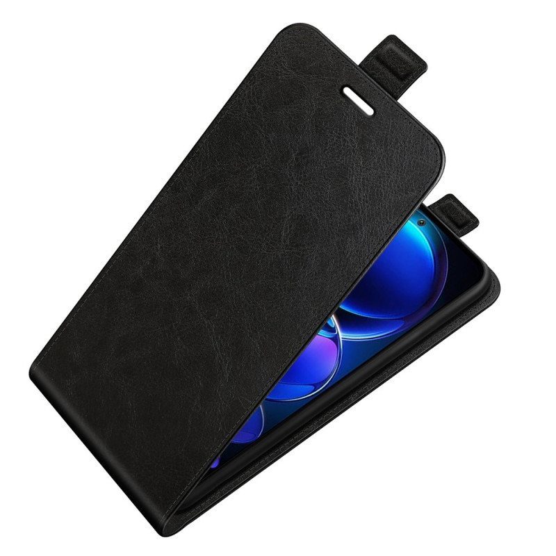 Flip Case Xiaomi Redmi Note 12 5G Kotelot Flip Pystysuora Läppä